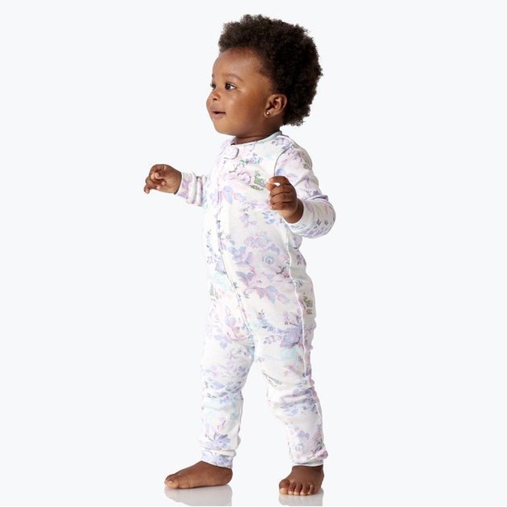 RARE LoveShackFancy Cabbage Lavender Organic Baby Pajama
